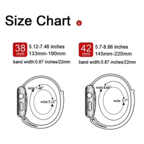 NEW Anchor Gray Strap Loop Band For Apple Watch - Picture 5 of 6